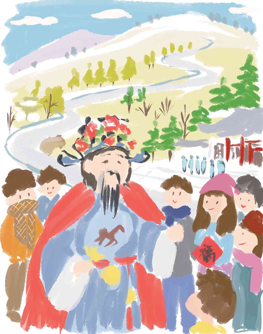 探访六盘山春官送福：古老民俗中的农耕智慧