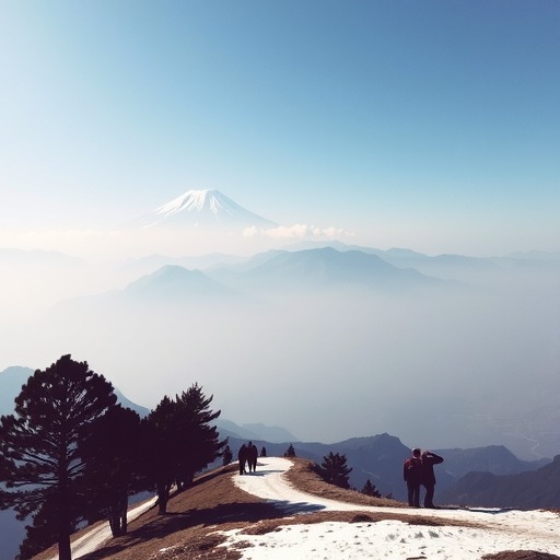 苍山首场降雪惊艳游客 雪景与洱海古城交相辉映(图4)