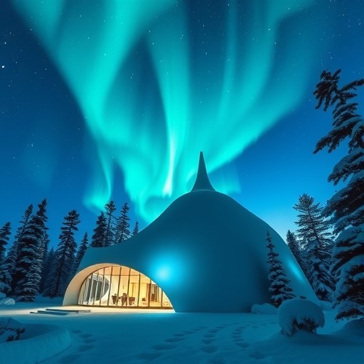 中国首个极光主题博物馆落户北极村 科技沉浸体验北极光(图1)