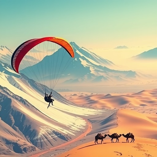 新疆冰雪旅游旺季升温 雪地摩托销量破20