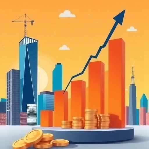 我国一季度国内生产总值318758亿元(图1)