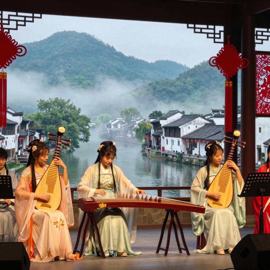 国乐文旅融合实践，《跟着国乐去旅行》实景采风解读文化传承(图1)