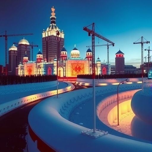 哈尔滨冰雪大世界开启史上最大规模建设 工艺升级体验焕新(图1)