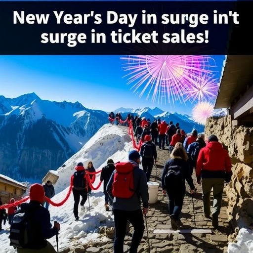 元旦假期雪景引爆山岳景区客流