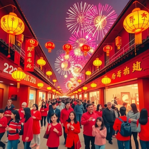 靖港古镇元旦变身潮玩乐园，非遗与光影共舞(图8)