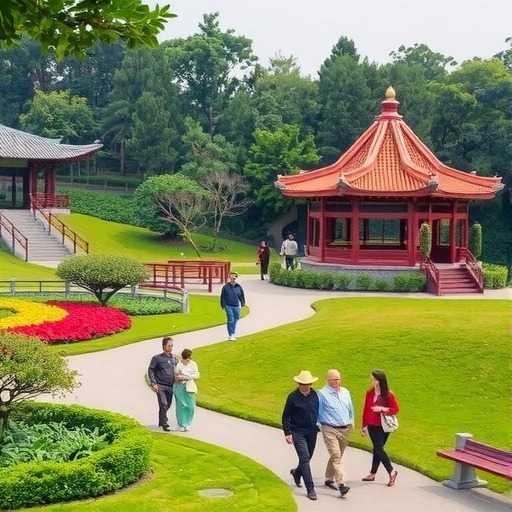 福州三江口植物园生态景观引市民打卡(图4)