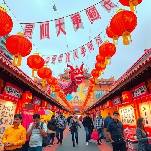 全国跨年活动揽胜-宁夏花灯展、贵州非遗舞、青海冰雪游乐开启年味体验(图10)