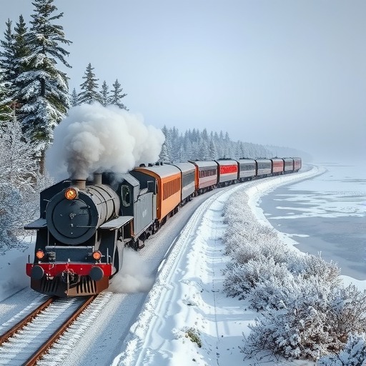 黑龙江开行今冬首趟冰雪环线旅游列车