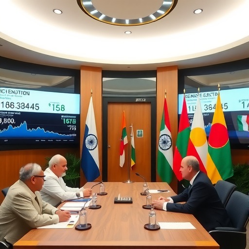 蓝佛安出席2025年金砖国家财长和央行行长会议(图1)