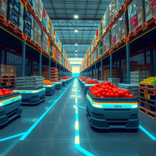 AGV机器人“杀疯”农批市场：万纬物流以