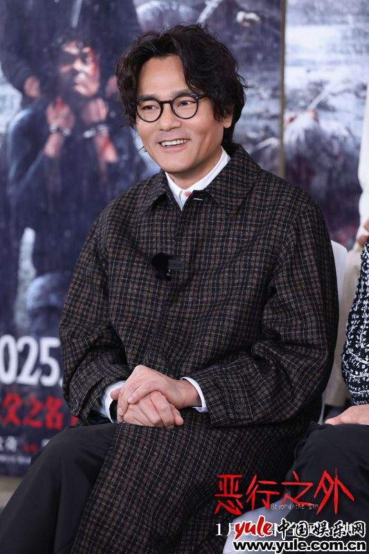 《恶行之外》深圳路演古天乐林家栋现场合体 “父”仇对决反响热烈(图4)