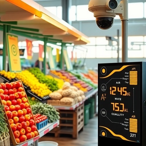 AI视觉监控+智能预警：农产品批发市场环