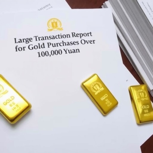 央行规定现金买金超10万元需提交大额交易报告(图1) 央行规定现金买金超10万元需提交大额交易报告(图1)