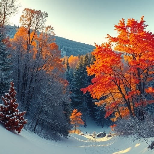 冬日三地奇景：峡谷雪韵 雾凇冰挂 花海绽