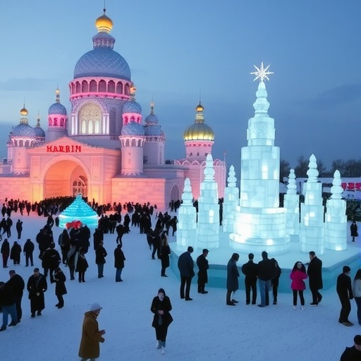 元旦假期哈尔滨旅游热度上扬(图1)