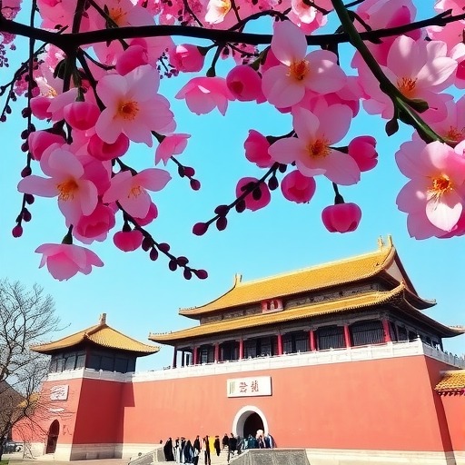 北京卧佛寺蜡梅盛开吸引游人(图3)