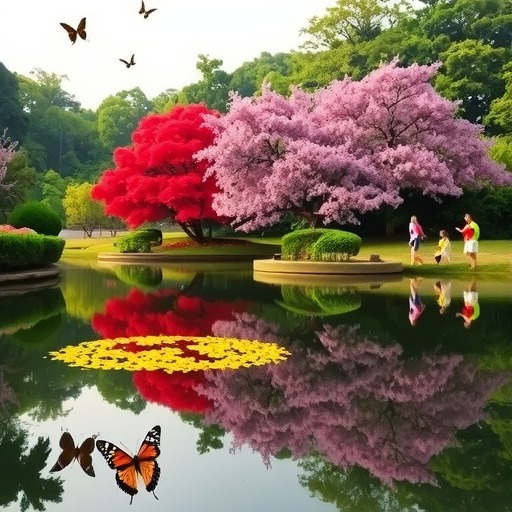 杭州青山湖水上森林冬日惊艳绽放引客来