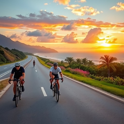 高端骑行赛事三亚落帷 山海画卷激发文体旅