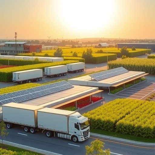 农批市场绿色转型推动零碳物流发展