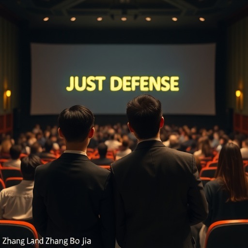 张鲁一张柏嘉《正当防卫》看片会诠释法理温