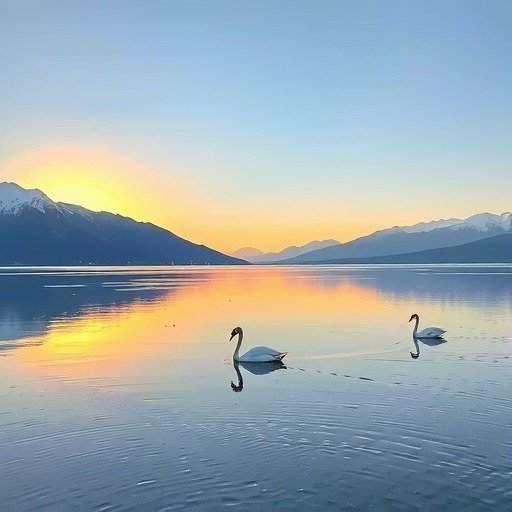 新疆“天鹅湾”旅游热度攀升(图4) 新疆“天鹅湾”旅游热度攀升(图4)
