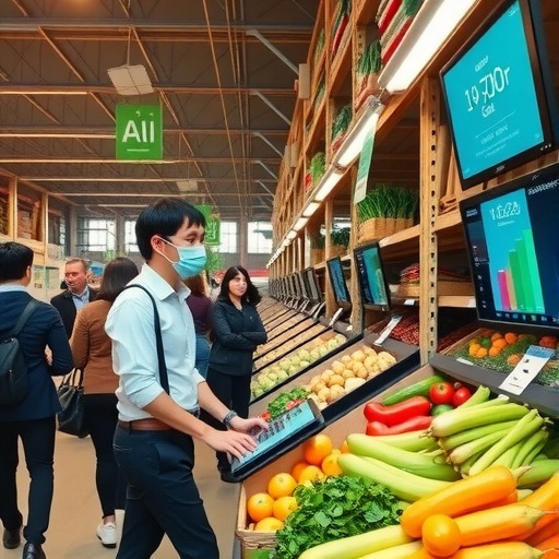 AI+物联网赋能农产品批发市场：一场“智