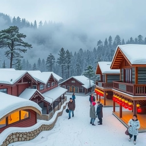 贵州六盘水：“南国雪乡”吸引游客(图5)
