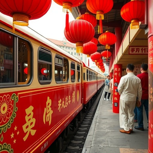 “东北民俗”列车首迎大型国际旅游团 “东北民俗”列车首迎大型国际旅游团