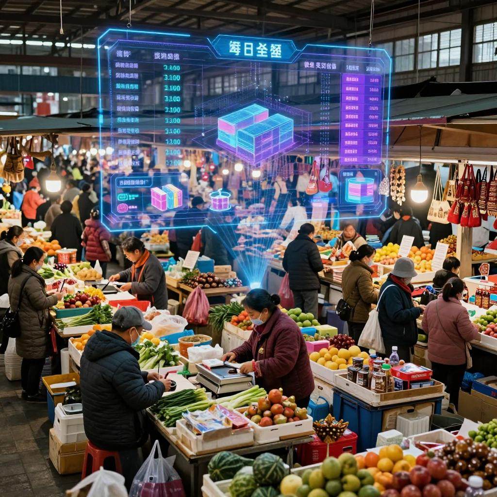 数字孪生技术：批发市场转型升级的“秘密武