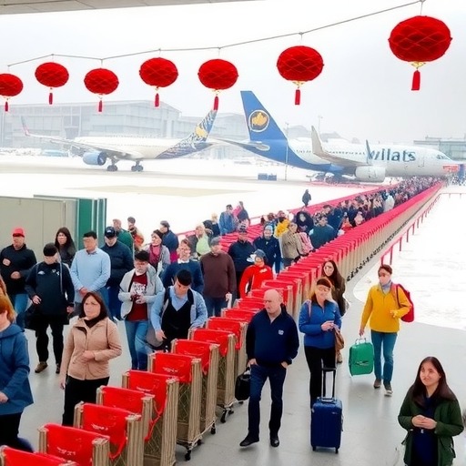 春运航空出行需求旺盛 春运航空出行需求旺盛
