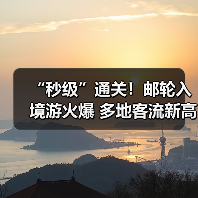 “秒级”通关!邮轮入境游火爆 多地客流新高(图1) “秒级”通关!邮轮入境游火爆 多地客流新高(图1)
