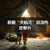 新疆“天鹅湾”旅游热度攀升(图2) 新疆“天鹅湾”旅游热度攀升(图2)