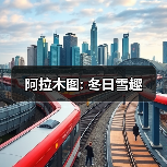 阿拉木图: 冬日雪趣(图2) 阿拉木图: 冬日雪趣(图2)