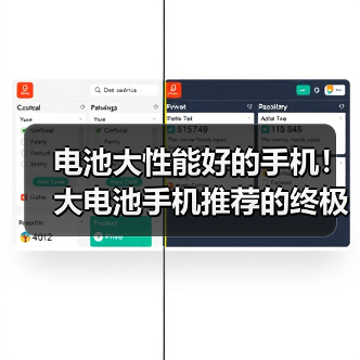 电池大性能好的手机!大电池手机推荐的终极答案来了(图1) 电池大性能好的手机!大电池手机推荐的终极答案来了(图1)