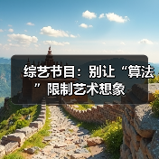 综艺节目:别让“算法”限制艺术想象(图4) 综艺节目:别让“算法”限制艺术想象(图4)