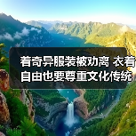 着奇异服装被劝离 衣着自由也要尊重文化传统（图2）