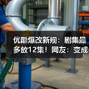 优酷爆改新规:剧集最多放12集!网友:变成网飞了?(图4) 优酷爆改新规:剧集最多放12集!网友:变成网飞了?(图4)