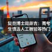 复旦博士周薪吉:高考生慎选人工智能等热门专业(图1) 复旦博士周薪吉:高考生慎选人工智能等热门专业(图1)