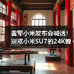 雷军小米发布会喊话!别抠小米SU7的24K镀金车标(图4) 雷军小米发布会喊话!别抠小米SU7的24K镀金车标(图4)
