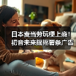 日本麦当劳玩梗上瘾!初音未来摇摇薯条广告魔性洗脑(图1) 日本麦当劳玩梗上瘾!初音未来摇摇薯条广告魔性洗脑(图1)