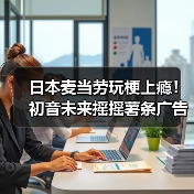 日本麦当劳玩梗上瘾!初音未来摇摇薯条广告魔性洗脑(图3) 日本麦当劳玩梗上瘾!初音未来摇摇薯条广告魔性洗脑(图3)