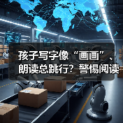 孩子写字像“画画”、朗读总跳行？警惕阅读障碍这5个早期信号（图4）