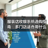 服装店收银系统选购指南:多门店适合用什么系统(图1) 服装店收银系统选购指南:多门店适合用什么系统(图1)