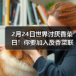 2月24日世界讨厌香菜日!你要加入反香菜联盟吗?(图1) 2月24日世界讨厌香菜日!你要加入反香菜联盟吗?(图1)