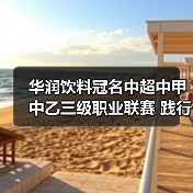 华润饮料冠名中超中甲中乙三级职业联赛 践行长期主义共筑体育强国梦（图1）