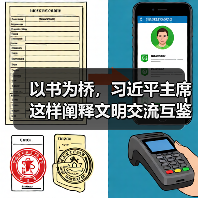 以书为桥，习近平主席这样阐释文明交流互鉴（图1）