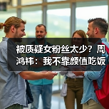 被质疑女粉丝太少?周鸿祎:我不靠颜值吃饭 靠魅力(图4) 被质疑女粉丝太少?周鸿祎:我不靠颜值吃饭 靠魅力(图4)