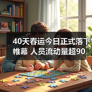 40天春运今日正式落下帷幕 人员流动量超90亿人次!(图1) 40天春运今日正式落下帷幕 人员流动量超90亿人次!(图1)