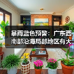 暴雨蓝色预警：广东西南部沿海局部地区有大暴雨（图3）