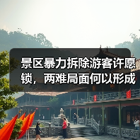 华山景区拆锁引热议:游客许愿为何难被善待 华山景区拆锁引热议:游客许愿为何难被善待